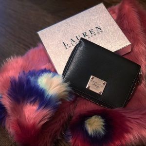 Ralph Lauren wallet with zipper